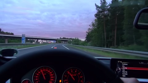 BMW 435i F33 Cabrio Autobahn Drive