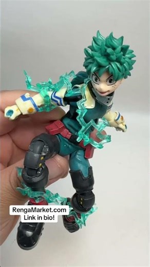 Izuku Midoriya by Total Anime #actionfigures #figureposing #myheroacademia #izukumidoriya #oneforall