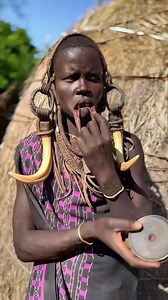 1.5M views · 7.4K reactions | The custom of wearing a lip plate is...