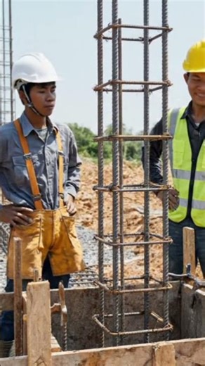 The success or failure of a foundation column depends on this step: after pouring the concrete, i...