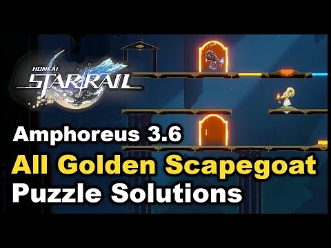 Honkai Star Rail 3.6 - All Golden Scapegoat Puzzle Solutions