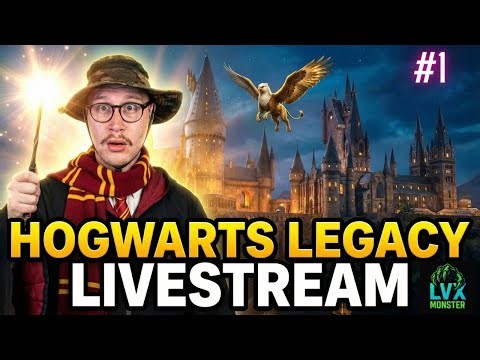 LETS PLAY Hogwarts Legacy Pt. 1 - New Wizard, New Adventure! #hogwartslegacygameplay