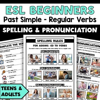 Past Simple - Regular Verbs: Spelling and Pronunciation | ESL Grammar Practice