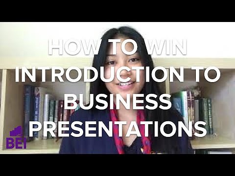 Introduction to Business Presentations (for FBLA)