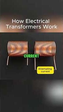 How Electrical Transformers Work ⚡ (Simple Explanation for Beginners)