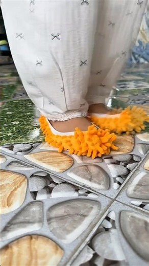 🔔Microfiber Mop Shoes for Floor Cleaning – Clean While You Walk 👟🧹 #3
