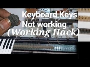Keyboard Key not Working? Rubber contact strip Button not working ? Working Easy Hack !!