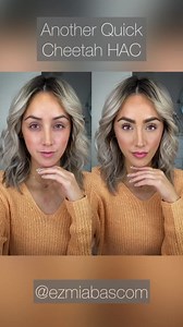 119K views · 580 reactions | Comin’ in HAWT with another Cheetah HAC! I’m addicted- it’s QUICK & FOOL PROOF!     | Ezmia’s Own Trend | Facebook