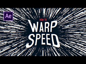 How to go WARP SPEED in After Effects