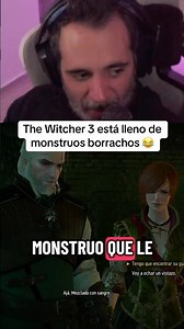 The Witcher 3 está lleno de monstruos borrachos 😂 #thewitcher3 #gaming #amolosvideojuegos