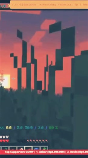 make a recipe thank you playing minecraft indonesia youtube trend #shorts #viral #trending #minec...