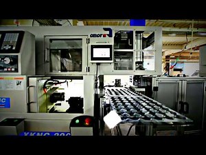 High Precision CNC Lathe: XKNC-20GL with automated parts loading/unloading system