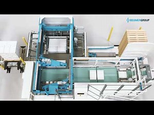 Smart Automation for High-Speed Palletising and Packaging for the Building Materials Industry