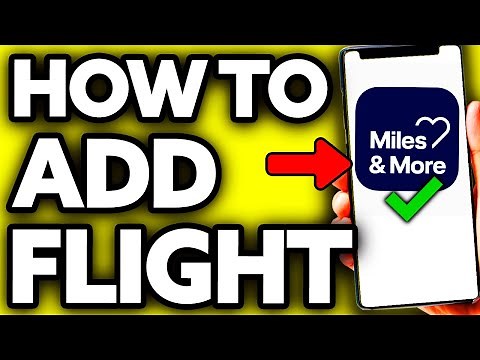 How To Add Flight to Miles and More (2025) - Step by Step