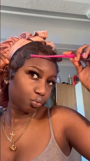Long-awaited edge tutorial for my girlies 🥰😚 #fyp #locs #edgestutorial #edge #babyhair #arhgoat