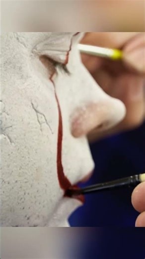 Becoming pennywise 🎈 #movie #billskarsgard #pennywise #horror #2025