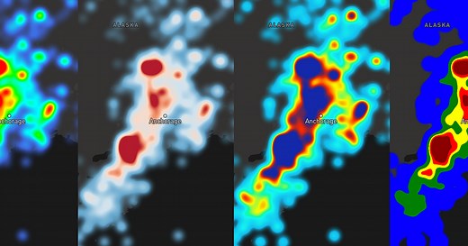Introducing heatmaps in Mapbox GL JS