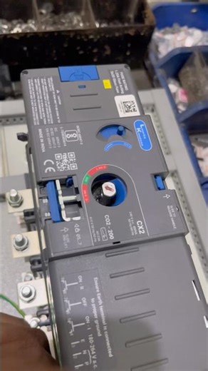 “⚡️200A ATS Automatic Transfer Switch Installation ⚡️“#electrical #youtubeshorts #viralvideo #india