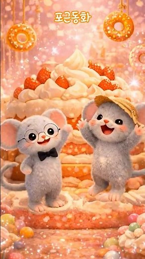 이런 걸 먹고 산다고? 내 성으로 가자! 🐭🍰 | 도시쥐와 시골쥐 1편 | 30초로 듣는 포근한 동화