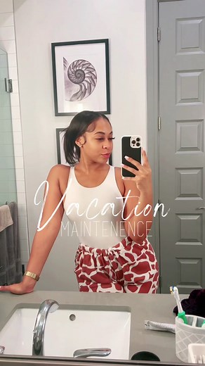 I actually find preparing for vacation to be annoying! The amount of money we spend on lashes, nails, waxes, new outfits, HAIR 😭 but let’s romanticize it for a minute and not complain. #vlogtiktok #vacationmode #selfcare #fyp