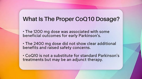 What Is The Proper CoQ10 Dosage? - Everyday Parkinsons Help
