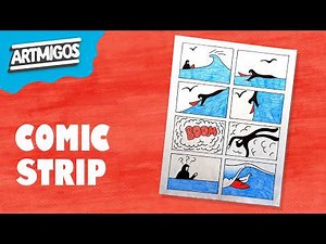 How to Draw a Comic Strip for Kids | Easy Step-by-Step Art Lesson
