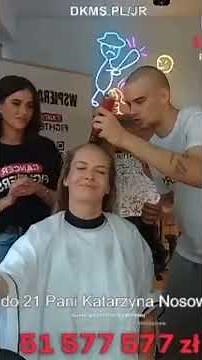 Edyta Pazura ogoliła się na łyso podczas transmisji! ✂️🪒