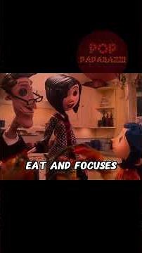 Why Does Coraline’s Other Dad Always Eat So Much? 👀🍽️ #coraline #fyp #tiktok