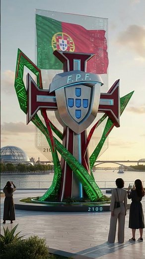 European National Football Team Logos in 2100