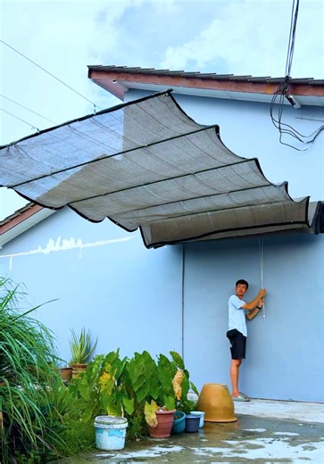DIY Retractable Sunshade: Simple Light Control for Outdoors