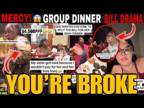 SPLITTING THE BILL GONE WRONG! Group Dinner Drama That Got UGLY + GROUP DINNER BILL DRAMA | TikTok