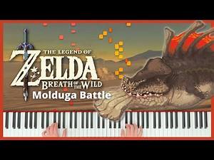Molduga Battle - The Legend of Zelda: Breath of the Wild | Piano Cover (+ Sheet Music)