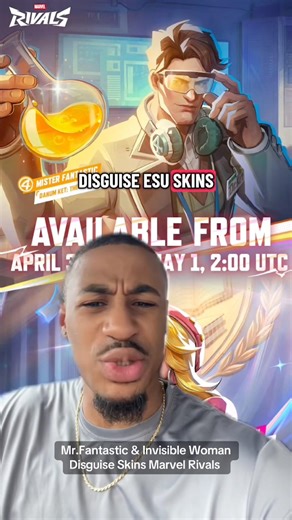 Mr.Fantastic & Invisible Woman NEW Disguise Skins Marvel Rivals