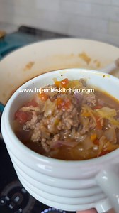 🥣 Cabbage Soup Day! After a weekend of Big Macs and movie theater popcorn🙋‍♀️ we needed something warm, cozy, and actually good for us. This cabbage soup hits the spot every time 😋 simple ingredients, tons of flavor, and it just feels clean and nourishing. You can add rice (and it’s amazing with it!) but today I kept it light and skipped the rice.😅 If you’re looking for a delicious reset meal, this is it. I’ll drop the recipe in the comments! 👇 #CabbageSoup #HealthyRecipe #CozyDinner #EasyD