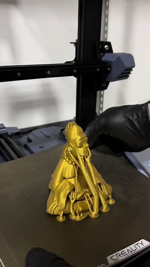 Impresión 3D de Homero Buda: Arte en Casa