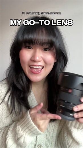 “the @SonyAlpha 24-70mm F2.8 G Master II is my go-to which I bring to every single shoot because of how versatile it is in zoom range, the fixed f2.8 aperture (perfect for low-light concerts 😫), and how fast and sharp the Sony GM line is 📸💫 Everyone needs one in their kit whether you’re a beginner or a pro!