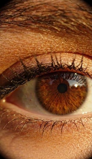 👁️ Extreme Zoom Into an Eye 🤯 | What Will You See? #shorts #eyes #zoomin
