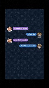 File Exists Error File Already Exists #programming