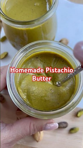 Homemade Pistachio Butter