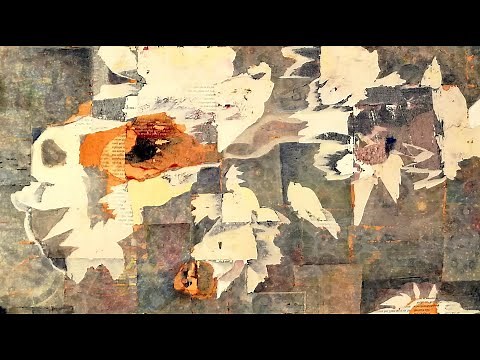 Acryl, Acrylics, Painting,Collage,Decollage, Combining acrylic techniques,Acryltechniken kombinieren