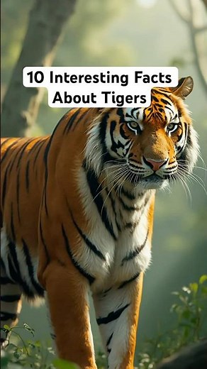10 Interesting Facts About Tigers