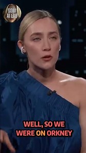 90 People on an Island?! Saoirse Ronan's Wild Filming Story (Oct 2024)