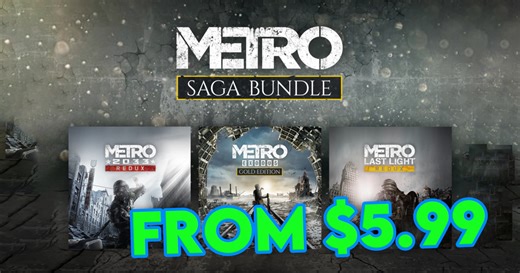 Prepare for Metro 2039 by playing through the Metro Saga Bundle with up to 90% off!