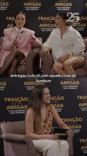 Larissa Manoela waxed her butt in betrayal between friends.