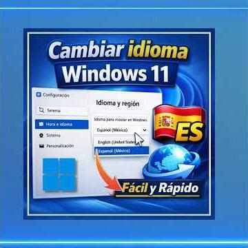 Como Cambiar el Idioma a Español en PC Windows 11 🇪🇸 💻 Guía Paso a Paso Fácil y Rapido 🔥 #lenguajes