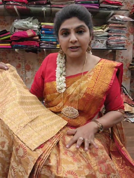 5.2K views · 103 reactions | Video 2 TISSUE KANCHIPURAM REPLICA...