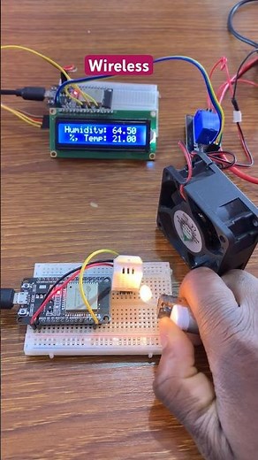 Wireless Fan Control using ESP32 & ESPNow Protocol Communication