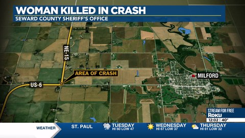 Woman killed in Seward County crash involving SUV, pickup and semi