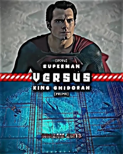 Superman vs King Ghidorah