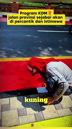 KDM Program‼️West Java provincial roads will be beautified and made special. #shorts#kdm